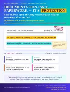 Documentation Isn't Paperwork